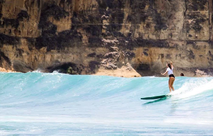 Lombok waves for surfing