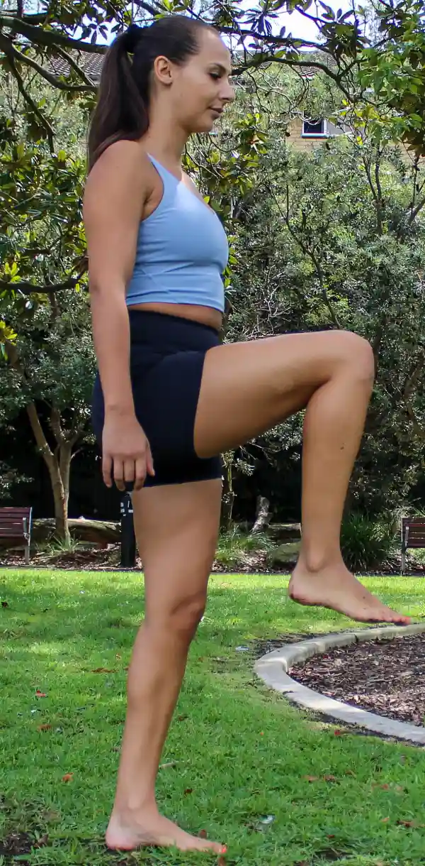 High Knee to Lunge with Twist (1)