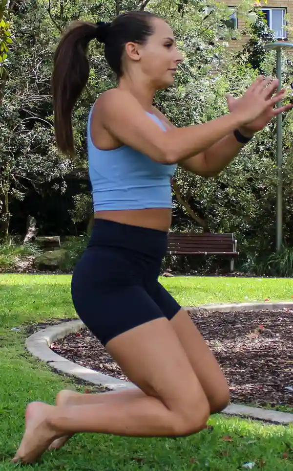 Kneeling Jump to Squat (2)