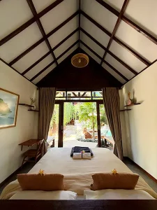 LMBK Surf House Seger Room interior view in Kuta Lombok