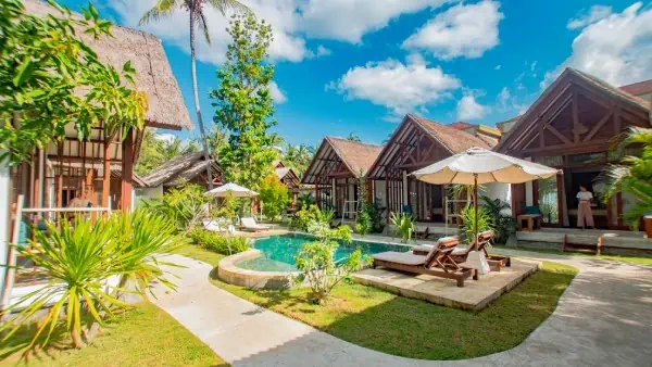 LMBK Surf House property exterior view in Kuta Lombok